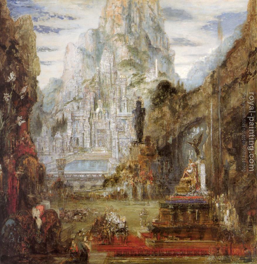 Gustave Moreau : The Triumph of Alexander the Great